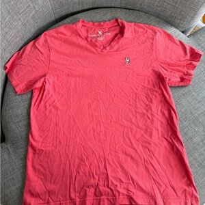 Psycho Bunny Men's Vibrant Red Tee